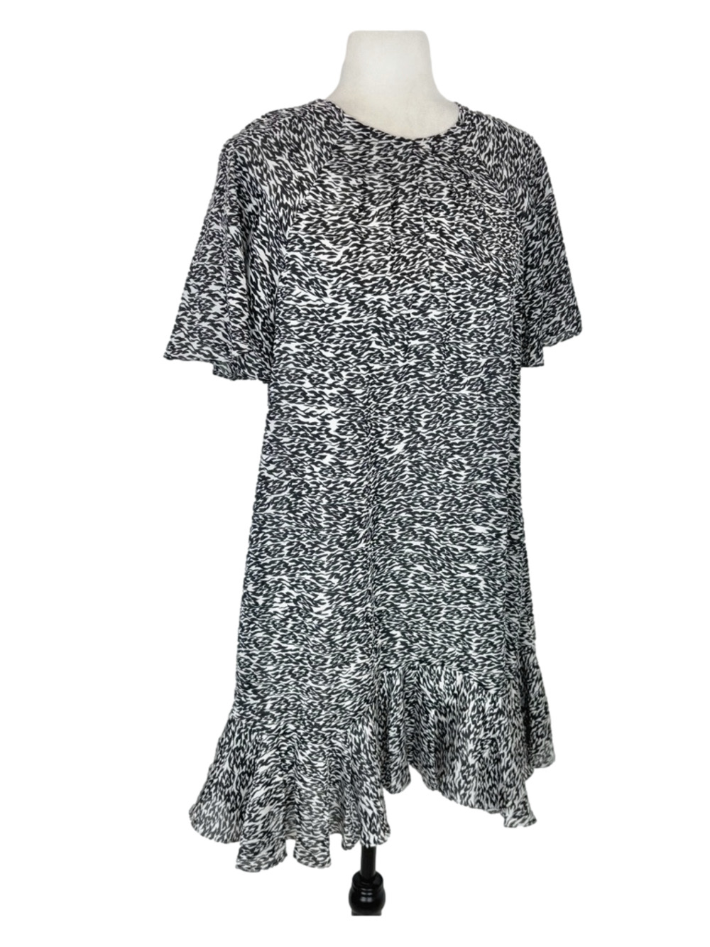 Ted Baker black and white dress